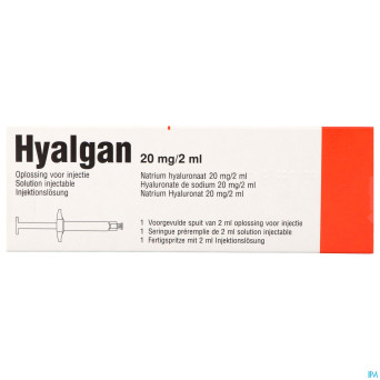 Hyalgan ser 1 x 2 ml/20 mg