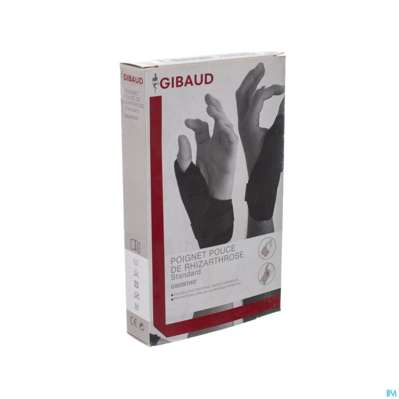 Gibortho orthese poignet pouce rhiz. 17-21 ga 6450
