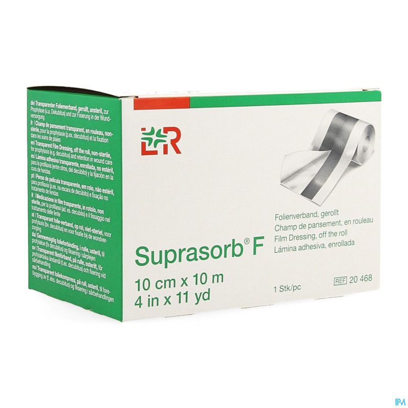 Suprasorb f rouleau n/st    10cmx10m  1 20468