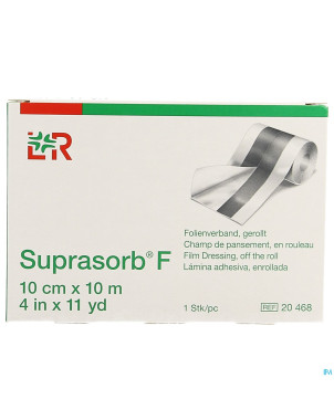 Suprasorb f rouleau n/st    10cmx10m  1 20468