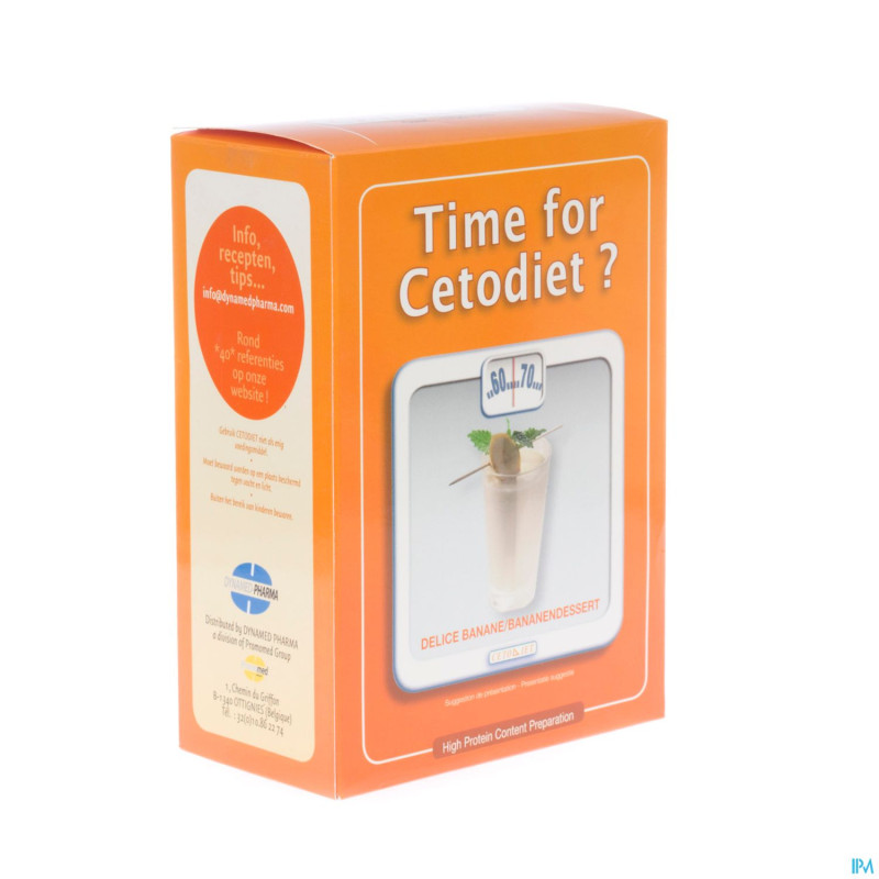 Cetodiet delice banane    pdr sachet  6