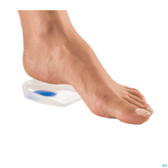 Bort pedisoft talonnette silicone large    paire