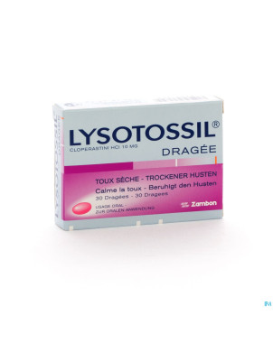 Lysotossil drag. 30 x 10 mg