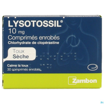 Lysotossil drag. 30 x 10 mg