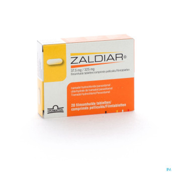 Zaldiar 37,5 mg/325 mg tabl pell 20