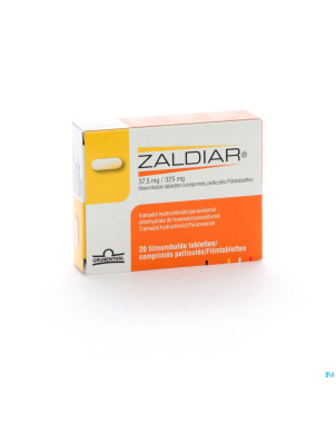 Zaldiar 37,5 mg/325 mg tabl pell 20