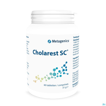 Cholarest sc    tabl  60    metagenics