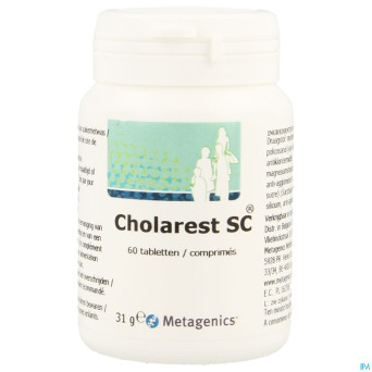 Cholarest sc    tabl  60    metagenics