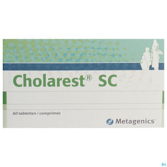 Cholarest sc    tabl  60    metagenics