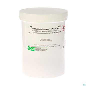 Acide citrique monohydr.crist.    1kg certa