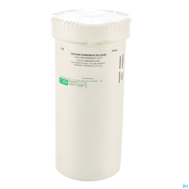 Ca carbonate leger ph.eur    1kg aca
