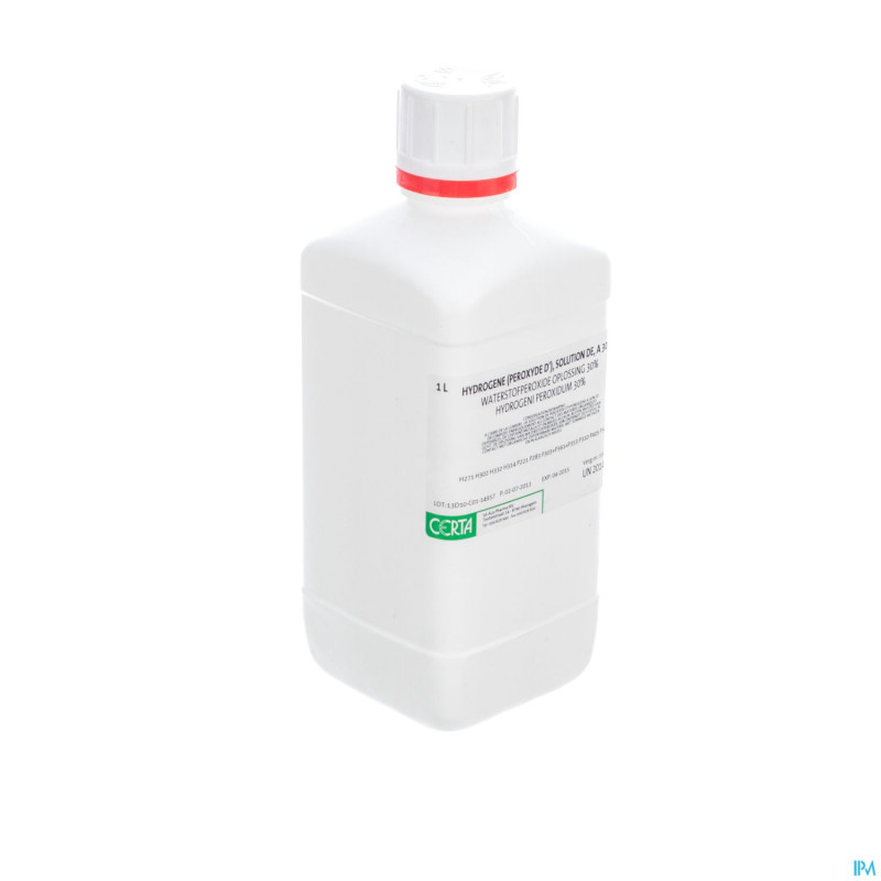 Eau oxygenee 30% ph.eur    1l aca