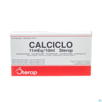 Calciclo iv  amp  10 x 1g/10ml