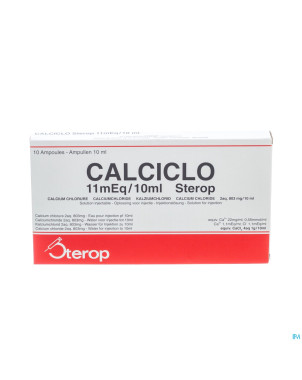 Calciclo iv  amp  10 x 1g/10ml