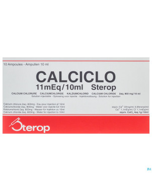 Calciclo iv  amp  10 x 1g/10ml