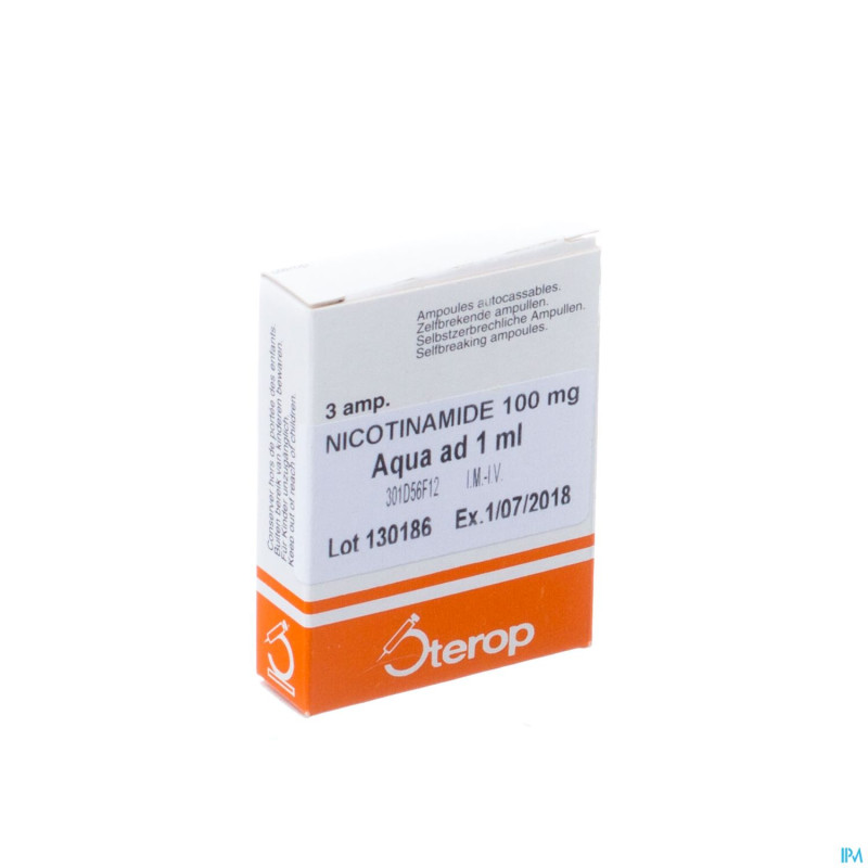 Nicotinamide im/iv amp  3x100mg/1ml