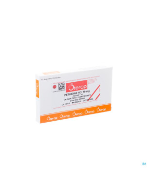 Pethidine im/iv amp  10 x  50mg/1ml