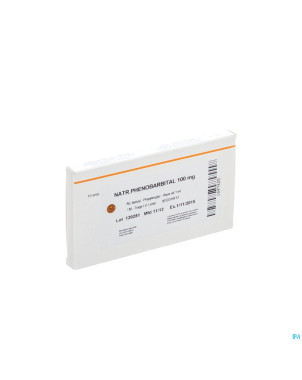 Phenobarbital sod sterop 100mg/1ml amp  10x100mg