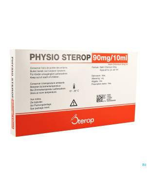 Physio sterop amp ud  10 x 10ml
