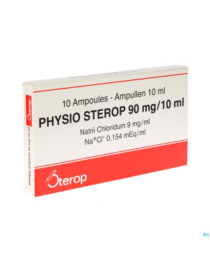 Physio sterop amp ud  10 x 10ml