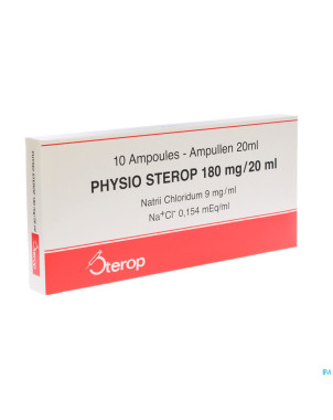 Physio sterop amp ud  10 x 20ml