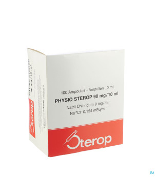Physio sterop amp ud 100 x 10ml