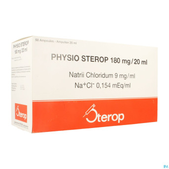 Physio sterop amp ud 50 x  20ml