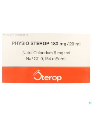 Physio sterop amp ud 50 x  20ml