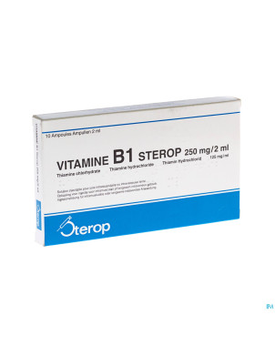 Vit b1 im/iv amp  10 x 250mg/2ml