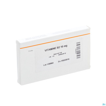 Vit b2 im/iv amp  10 x  10mg/1ml