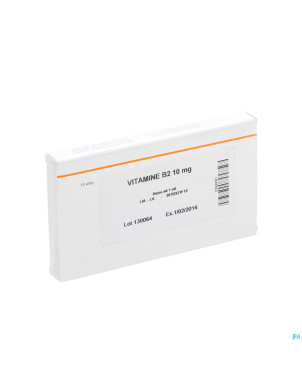 Vit b2 im/iv amp  10 x  10mg/1ml