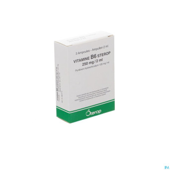Vit b6 im/iv amp   3 x 250mg/2ml