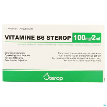 Vit b6 im/iv amp  10 x 100mg/2ml