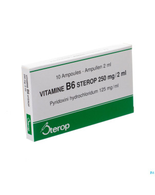 Vit b6 im/iv amp  10 x 250mg/2ml