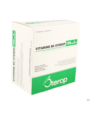 Vit b6 im/iv amp 100 x 100mg/2ml