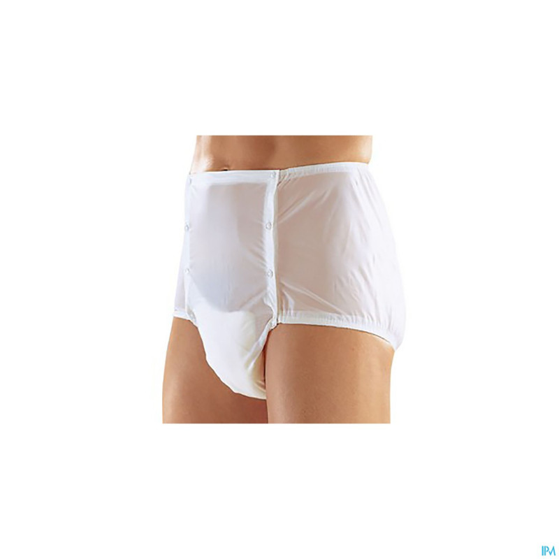 Suprima 1201 slip pvc unisex a pressions blanc t28