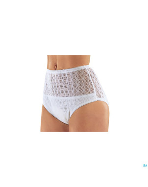 Suprima 1240 slip tricot co/pes/pu dame blanc t30