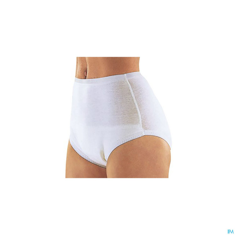 Suprima 1245 slip tricot pu fond unisex blanc t36