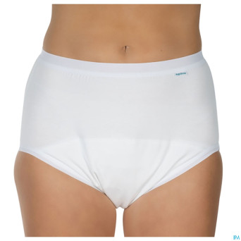 Suprima 1245 slip tricot pu fond unisex blanc t44
