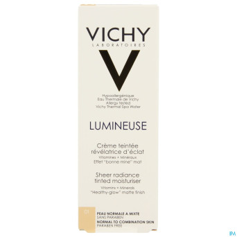 Vichy fdt lumineuse pn/pm clair 30ml