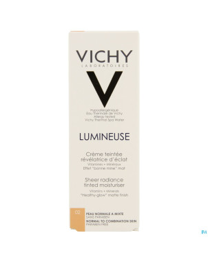 Vichy fdt lumineuse pn/pm peche 30ml