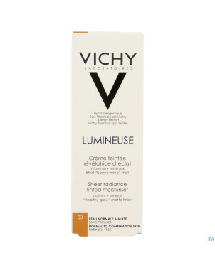 Vichy fdt lumineuse pn/pm dore 30ml