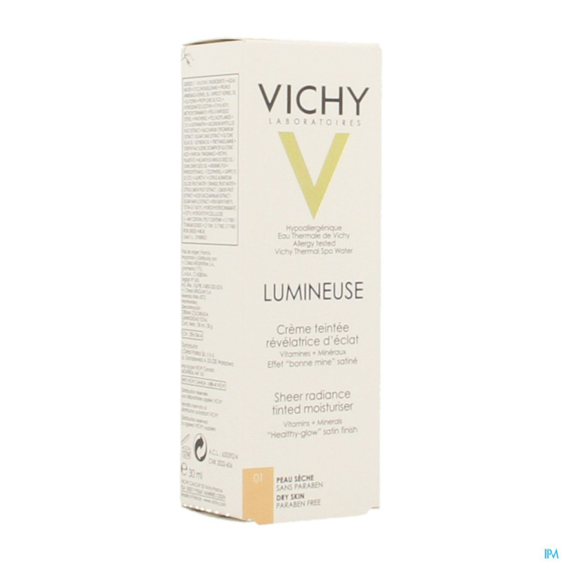 Vichy fdt lumineuse ps clair 30ml