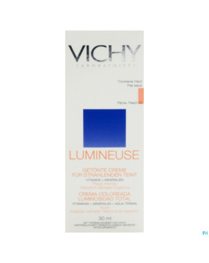 Vichy fdt lumineuse ps peche 30ml