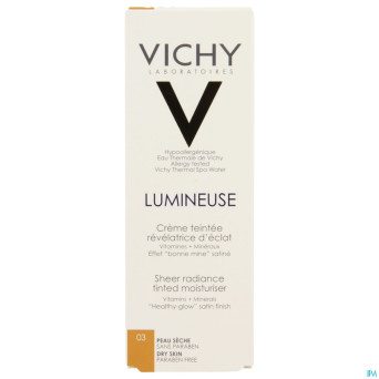 Vichy fdt lumineuse ps dore 30ml