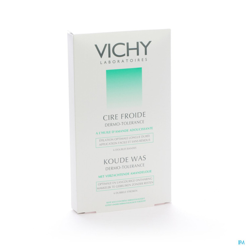 Vichy soin corp. cire depil dermo-toler. bde6x2