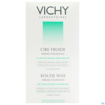 Vichy soin corp. cire depil dermo-toler. bde6x2