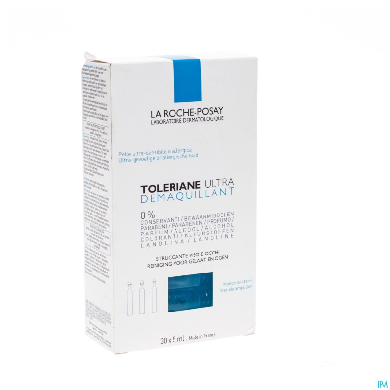Lrp toleriane demaq yeux 30x5ml
