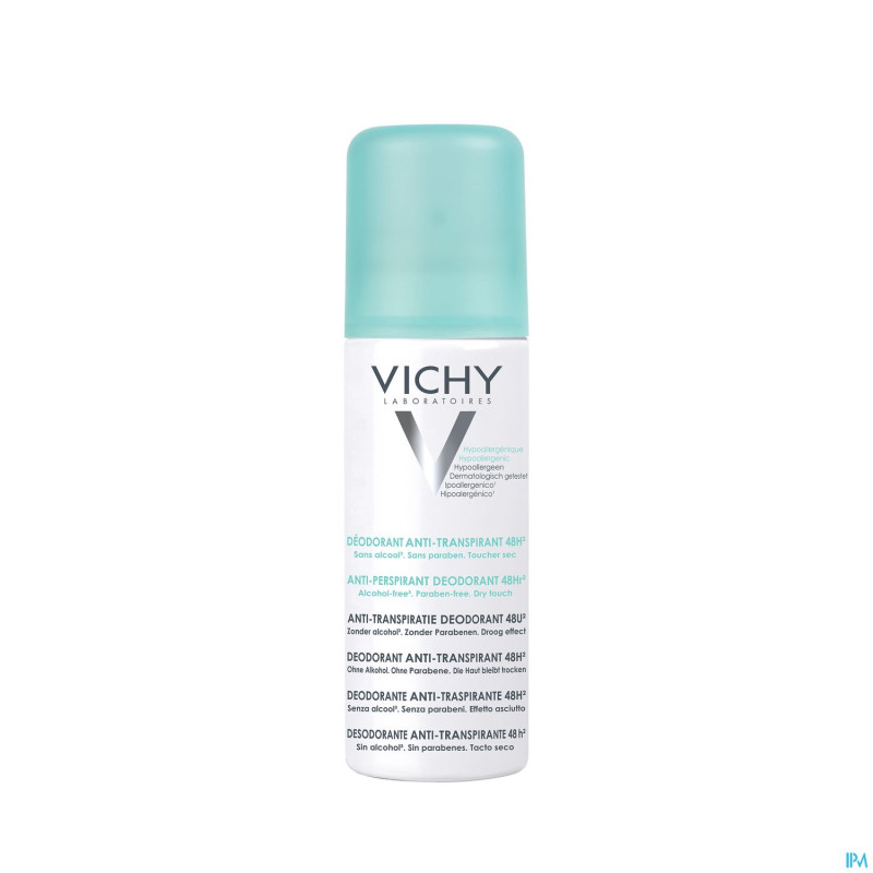Vichy deo transp. intense aerosol 24h 125ml