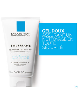 Lrp toleriane gel moussant 150ml